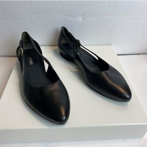 Paul Green Munchen Black Leather Flats US Size 9